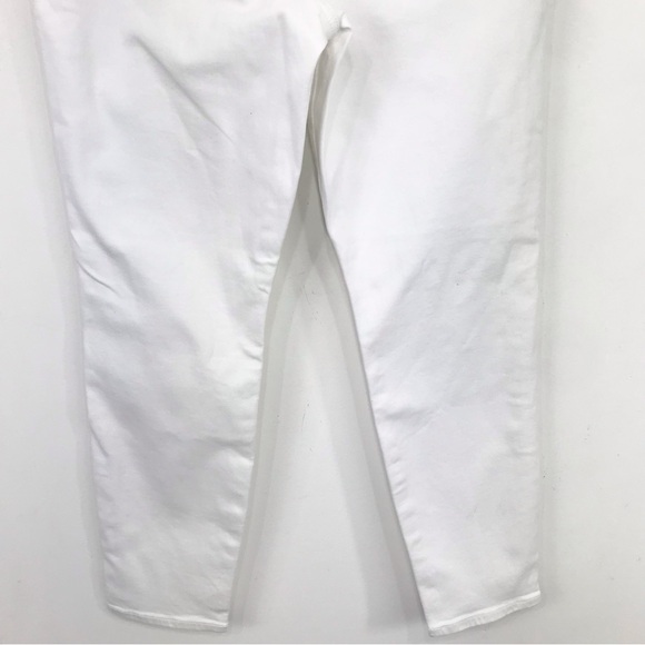 American Eagle Next Level Stretch White Super High Rise Cotton Denim Jegging NEW - Picture 12 of 16